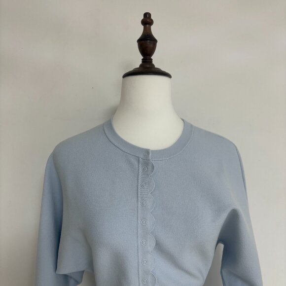 Helsa Women's Blue and Grey Cardigan - Picture 5 of 16